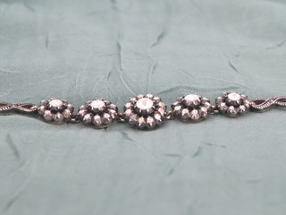 Vintage armband met natuurlijke diamanten