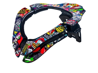 Oneal Tron Neckbrace Crank beschermer Zwart M