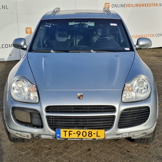 Personenauto, Porsche, Cayenne, 4.5 Turbo, GRIJS, 2003