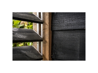 Draaibare lamelgeleider RVS 220 cm 2 stuks