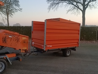 Houtsnipper kipwagen, NIMOS, UK-35-35-HR, 2006