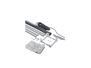 Screenlite Inzethor draaikiepraam Wit 100×150 cm