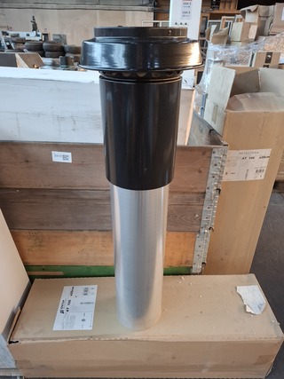 Partij geïsoleerde kachel tussenbuizen