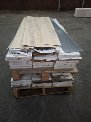 Partij PVC vloerdelen, Gerflor