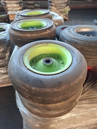 Partij chalet / transportwielen