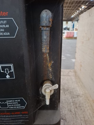 Olie/water afscheider Dominic Hunter , SE2010, Zwart