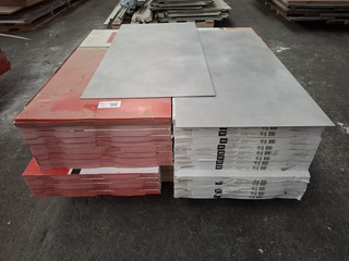 Partij PVC vloerdelen, Bodiax, Licht grijs