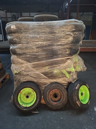 Partij chalet / transportwielen