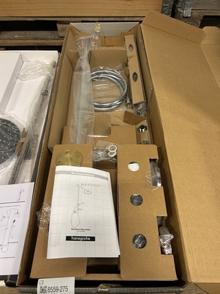 Douche set met regen- en handdouche Hansgrohe