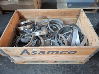 Partij kachelbuis klemmen