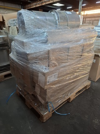 Partij geïsoleerde Kachelbuizen