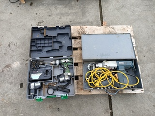 Accu schroefmachine Hitachi en boormachine , Bosch