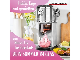 Gastroback Design Ice Shaver 02 l Roestvrijstaal 35 W