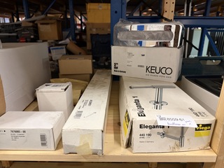 Partij sanitair en badkameraccessoires en toebehoren W.o. Viega, KEUCO