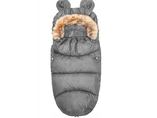 Springos Voetenzak Universeel 96 cm Grijs