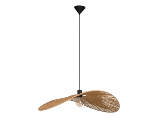 Eglo Siruela Hanglamp E27 80 cm Bruin/Zwart