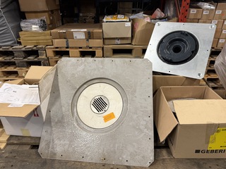 Partij bouwmaterialen voor aan- en afvoer W.o. Geberit