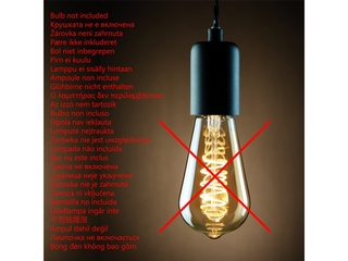 Eglo Siruela Hanglamp E27 80 cm Bruin/Zwart