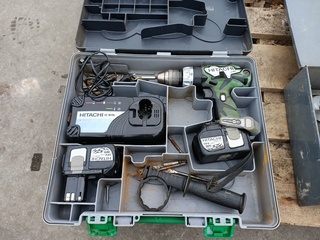 Accu schroefmachine Hitachi en boormachine , Bosch