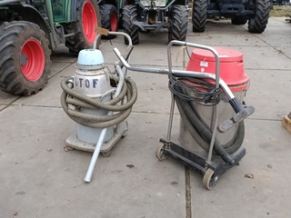 2x Stofzuiger, Nilfisk En Brown