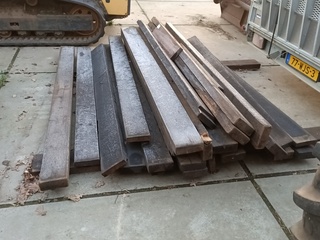 Ca. 26x Houten balk