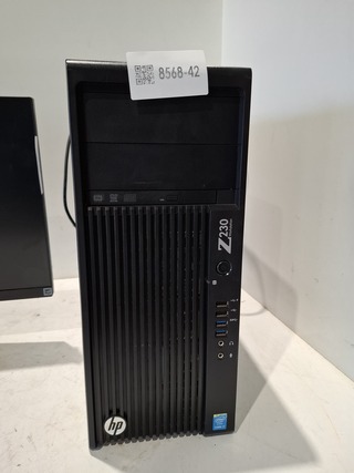 Computer met ultrawide monitor, HP, LG, Z230, core i7