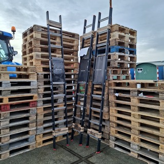 3x Ladder Altrex, Nevada 1×10, Zwart