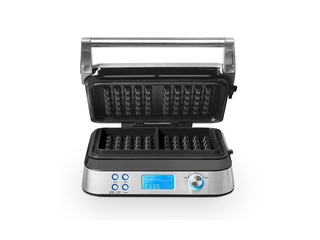 Gastroback Wafelijzer Advanced Control 1600W LCD-display Zilver