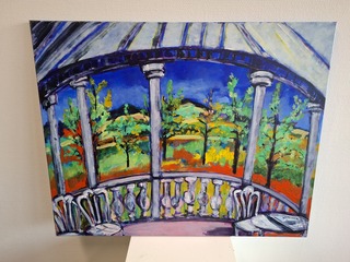 Acryl schilderij, Maya Wildevuur (1944-2023), 2006