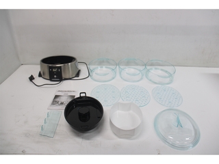 Gastroback Stoomkoker LCD-display 650W Roestvrij staal