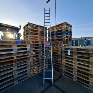 Ladder, Altrex, Atlas AER 1×16, Zilver
