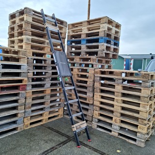 3x Ladder Altrex, Nevada 1×10, Zwart