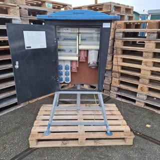 Bouwkast , ElektroMaat, PKI63-120006-S, Zwart/Blauw , 2018