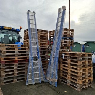 2x Ladder ASC, Premium Ladder 2×14, Blauw