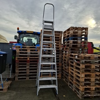 Ladder Solide, Dubbeltrap DT10, Zilver