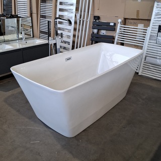 Vrijstaand ligbad, Hoogglans wit