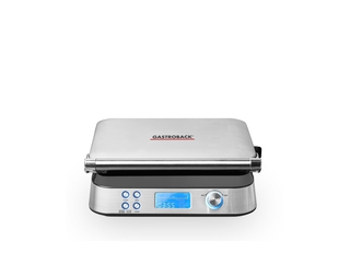 Gastroback Wafelijzer Advanced Control 1600W LCDdisplay Zilver