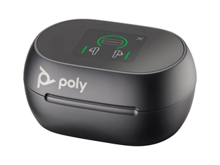 POLY Voyager Free 60+ UC Zwarte oplaadcase met touchscreen voor BT700