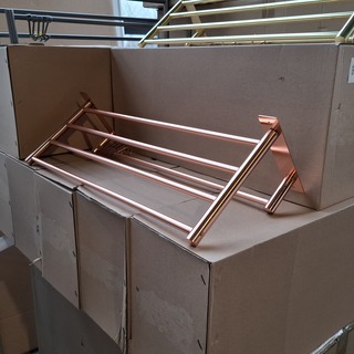 Ca. 44x Handdoekrek, Best Design, Nancy, Mat goud, brons en gunmetal