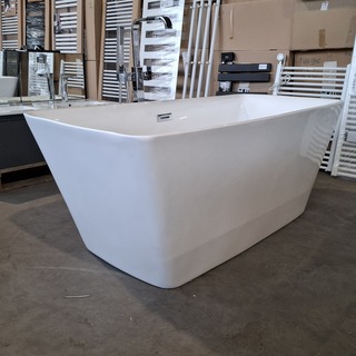 Vrijstaand ligbad, Hoogglans wit