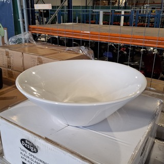 Ca. 20x waskom, Best Design, TAPS, Hoogglans wit