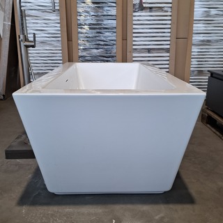 Vrijstaand ligbad, Glans wit  – RAL 9016