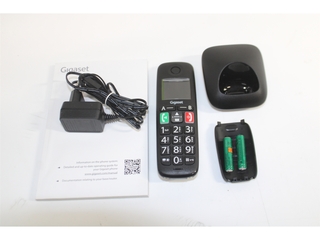 Gigaset E290E HX losse Handset tbv uitbreiding Zwart