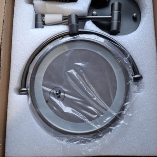 Cosmetica spiegel, Best Design, Moya-Steiner, Gun metal