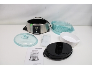 Gastroback 42510 Stoomkoker LCDdisplay 650 w Roestvrij staal