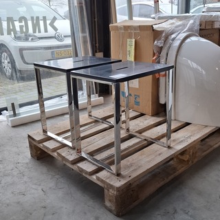 2x Douchestoel, Best Design, Faece-Black, Zwart