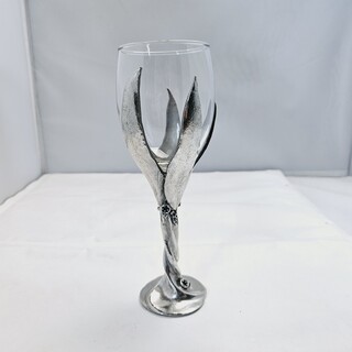 Lord Of The Rings goblet gum leaf white whine – Royal Selangor