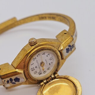 Vintage André Mouche goldplated dameshorloge