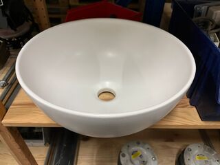 Waskom zonder overloop 37×16 cm Globo, T-Edge Rond