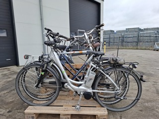 6x Heren- en/of dames stadfiets
